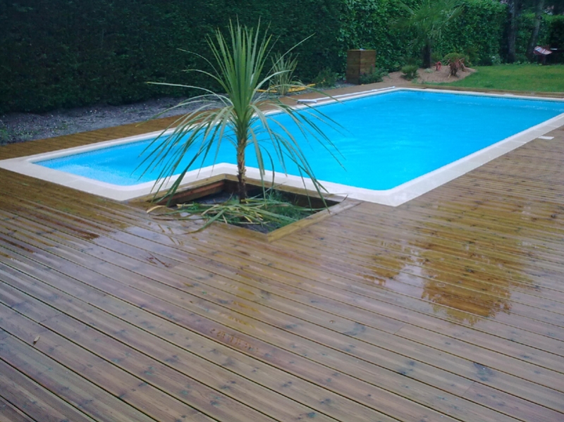 terrasse piscine pin